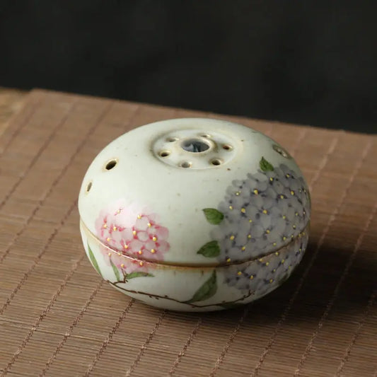JAPANESE INCENSE HOLDER - HYDRANGEA