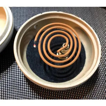 JAPANESE INCENSE HOLDER - HYDRANGEA