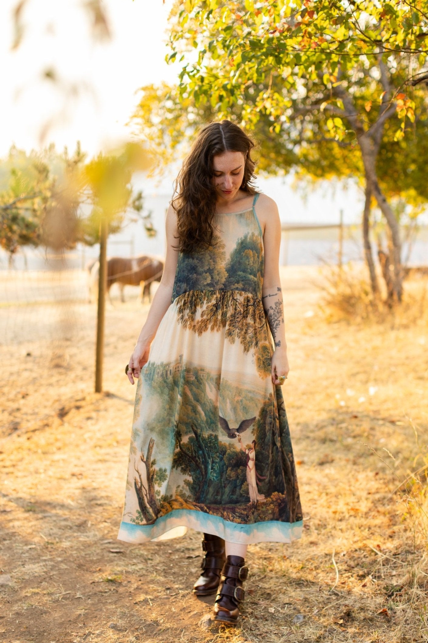 AWAKENING BOHÉME MAXI SLIP DRESS