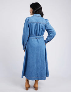 LUCINDA DENIM SHIRT DRESS