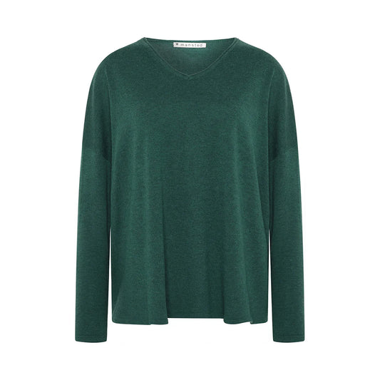 NICKLE OVERSIZE VEE KNIT