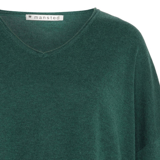 NICKLE OVERSIZE VEE KNIT
