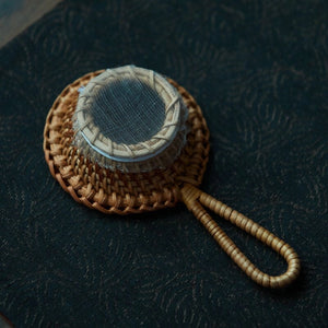 TEA STRAINER - WOVEN BAMBOO