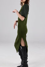 Load image into Gallery viewer, LEIA DRESS - FOREST GREEN