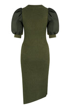 Load image into Gallery viewer, LEIA DRESS - FOREST GREEN