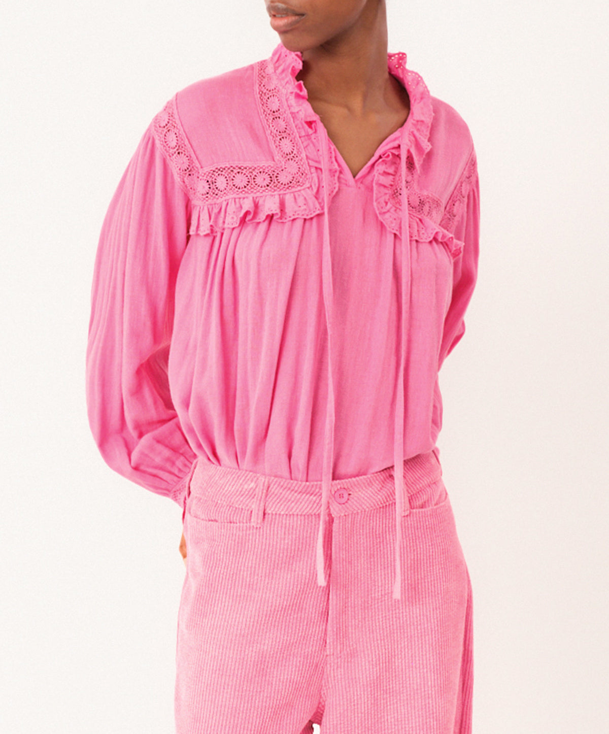 GEMMA BLOUSE - PINK