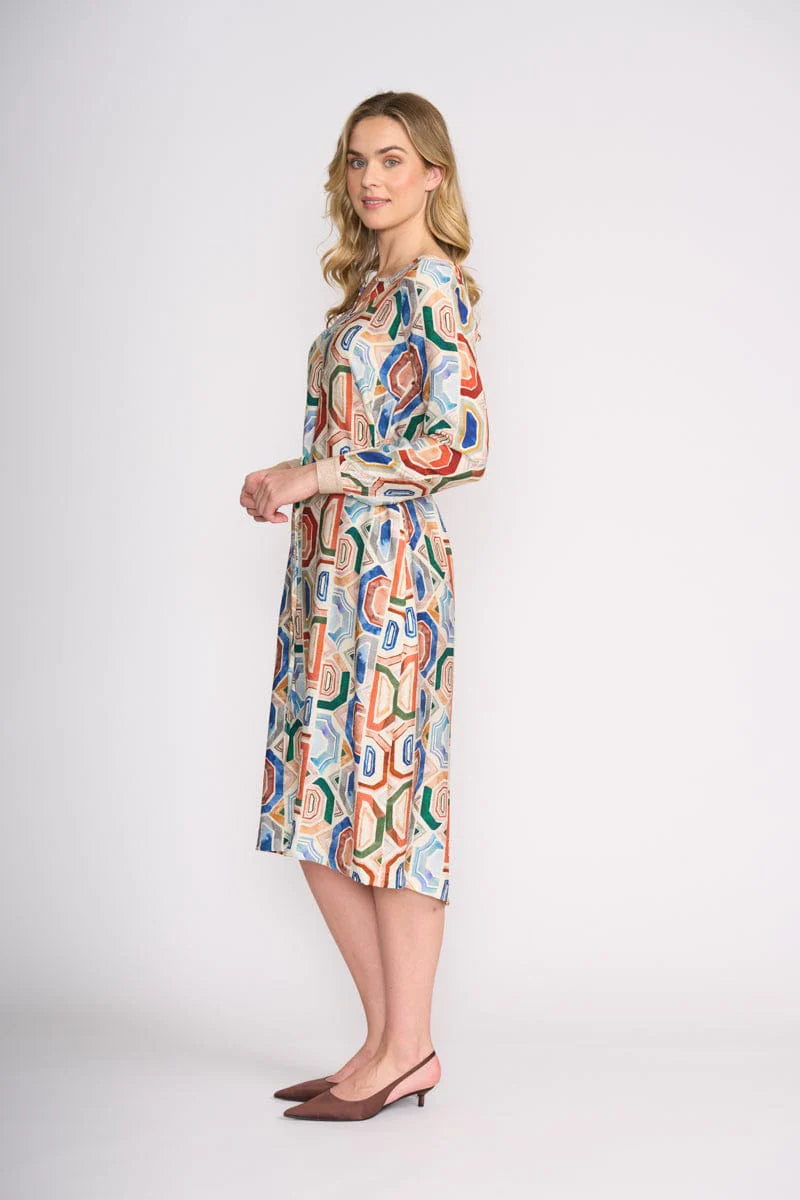 RAZZLE DAZZLE DRESS - GEOLITHIC