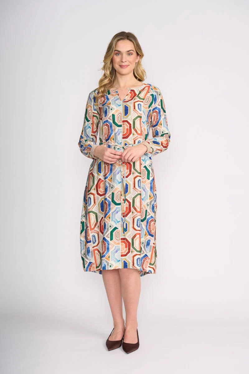 RAZZLE DAZZLE DRESS - GEOLITHIC