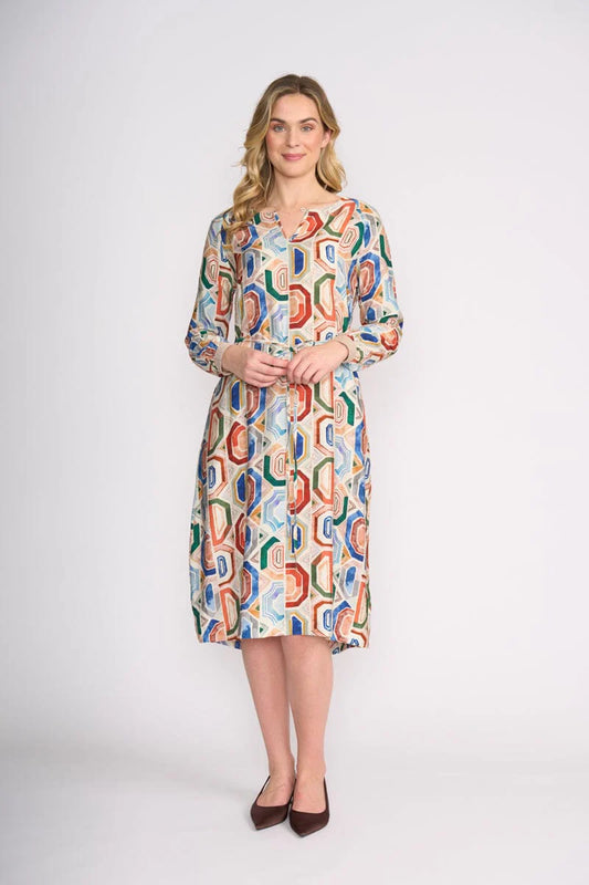RAZZLE DAZZLE DRESS - GEOLITHIC
