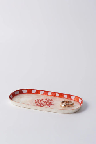 ATLANTIC SHELL TRAY - RED