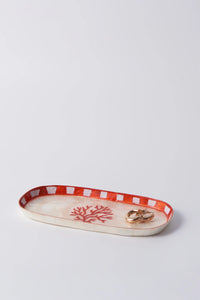 ATLANTIC SHELL TRAY - RED