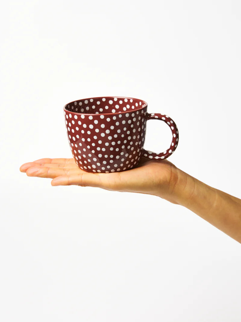 CHINO MUG - MAHOGANY SPRINKLE