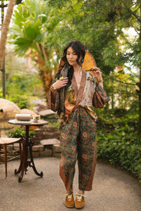 KIMONO  CARDIGAN - SECRET GARDEN