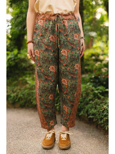 ARTISTS CROPPED PANTS - SECRET GARDEN