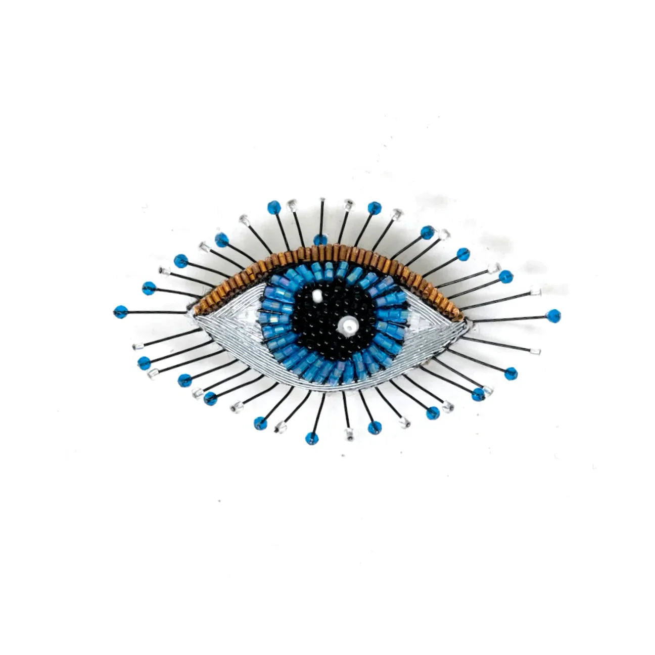 BROOCH - LAPIS EYE