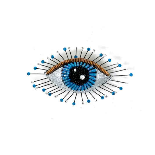 BROOCH - LAPIS EYE