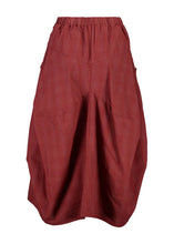 Load image into Gallery viewer, MILWAUKEE TEXTURED SKIRT - BURNT ORANGE