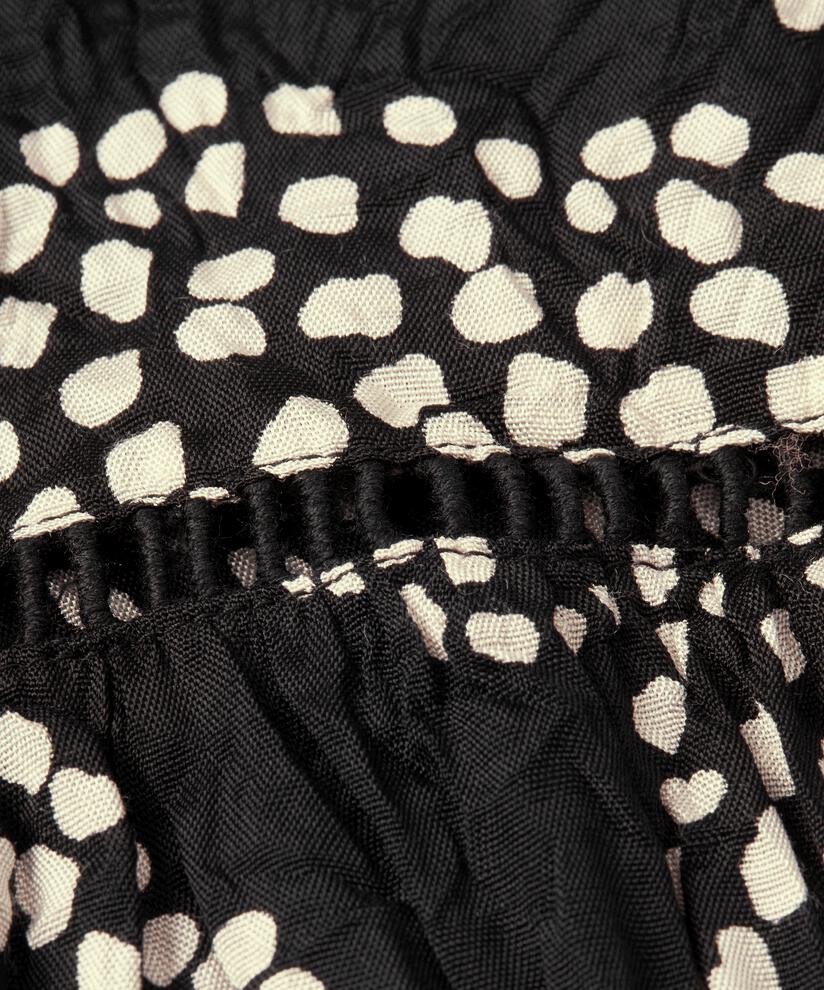 DODILIA BLOUSE - BLACK PRINT