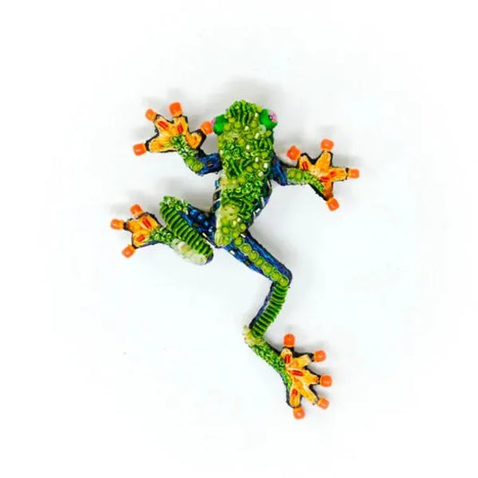 BROOCH - RED EYED TREE FROG