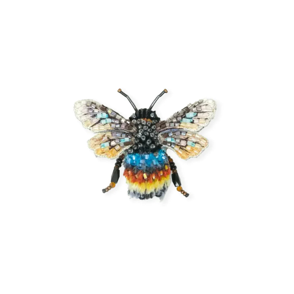 BROOCH - STRIPED BEE