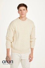 Load image into Gallery viewer, TRADITIONAL ARAN SWEATER