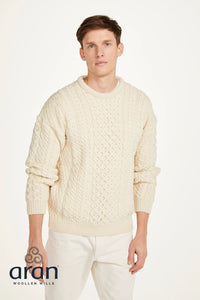 TRADITIONAL ARAN SWEATER