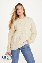 Load image into Gallery viewer, TRADITIONAL ARAN SWEATER