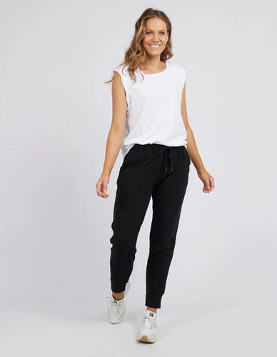 LAZY DAYS PANTS - BLACK