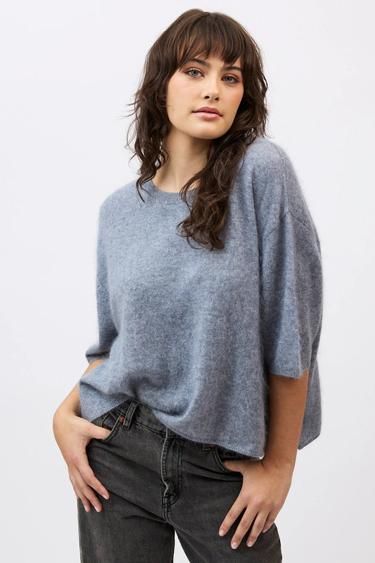 ELIZA TEE - SMOKE