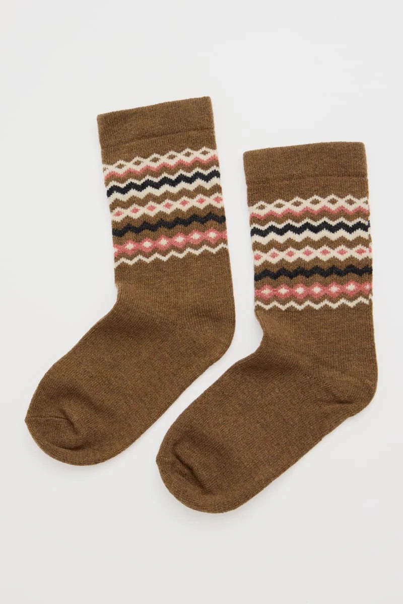 FAIR ISLE SOCKS - SONATA GULLY