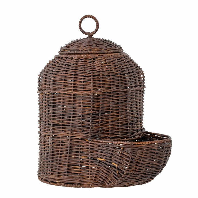 WALLI RATTAN BASKET WITH LID
