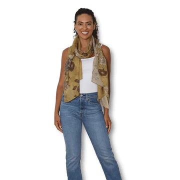 THE ARTIST’S LABEL SCARF - WOOL - ORIENT FOULARD
