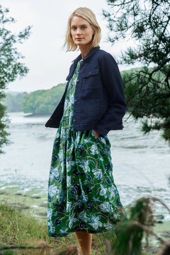 BROUSE DRESS - CYCLAMEN ISLAND