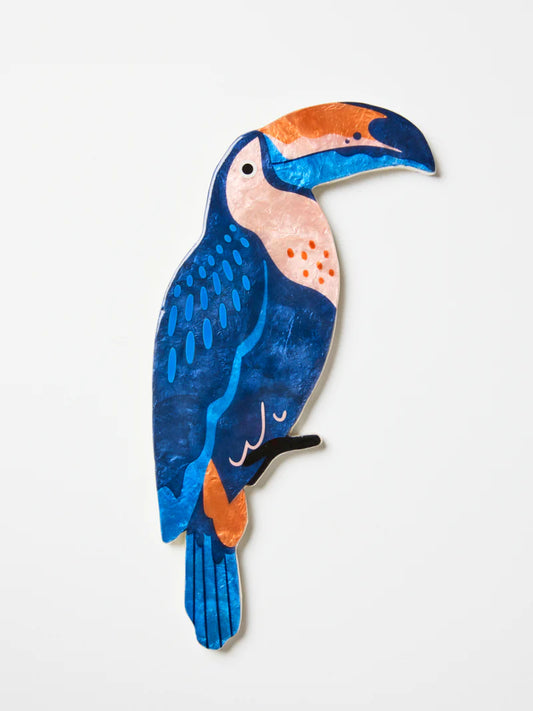 CANOPY NAVY TOUCAN WALL ART