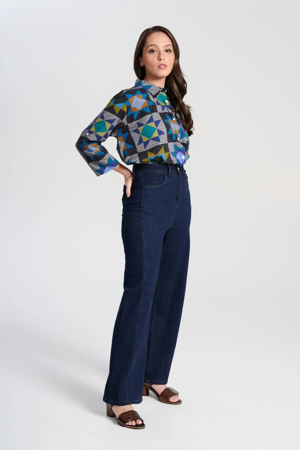 SANTANA JEANS INDIGO WASH DENIM