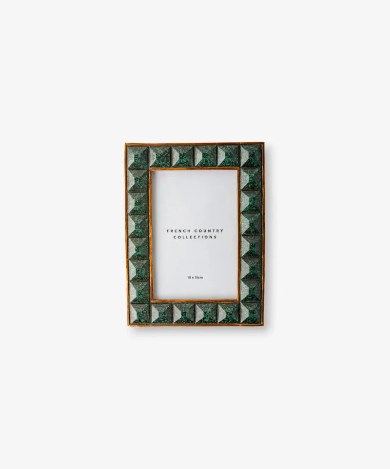 JADE SQUARES PHOTO FRAME - 4 X 6