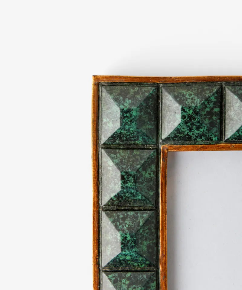 JADE SQUARES PHOTO FRAME - 4 X 6