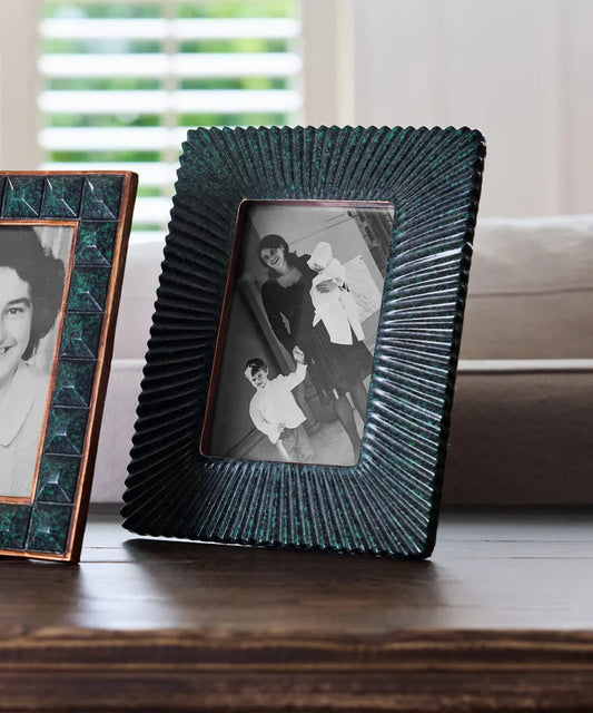 JADE FAN PHOTO FRAME - 4 x 6
