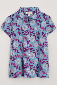 RUSHMAKER SHIRT - STONE FLOWER SALTWATER