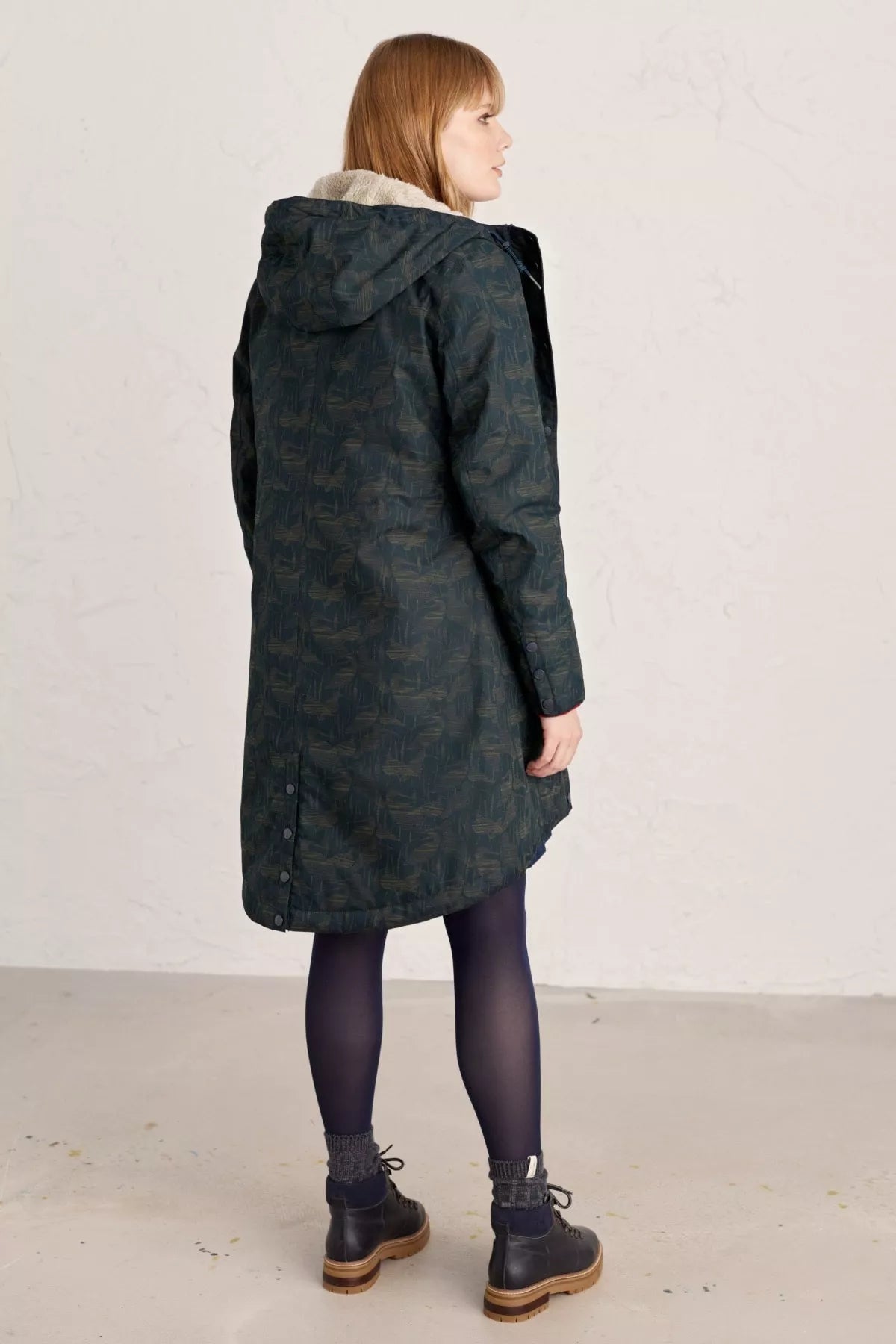 PLANT HUNTER 2 - TIN CLOTH RAIN JACKET - CURLEWS DARK NIGHT