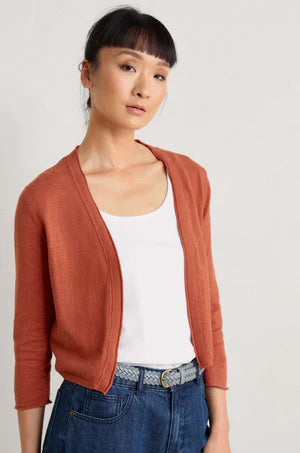 VANESSA CARDIGAN - PAPAYA