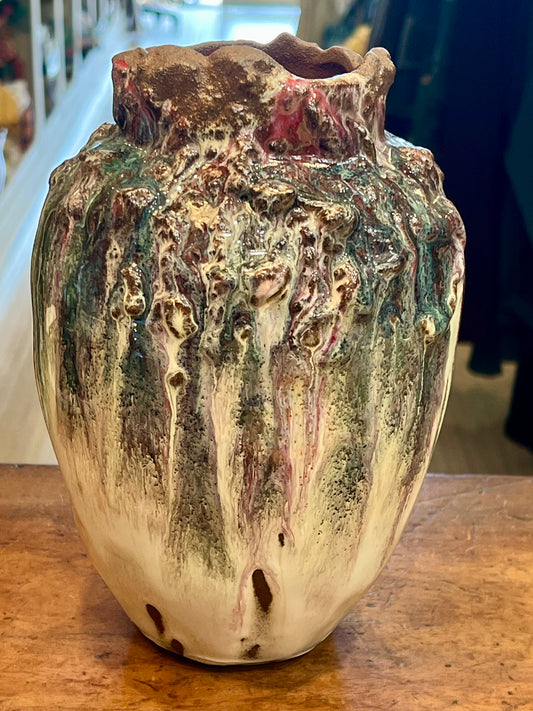 IKAST VASE - GLAZED STONEWARE