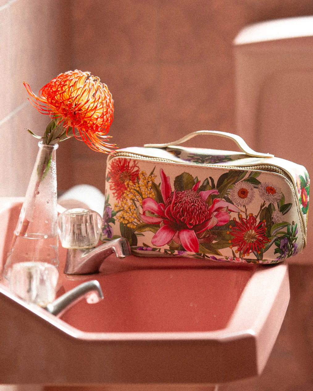 COSMETIC BAG BOTANICAL BLOOMS