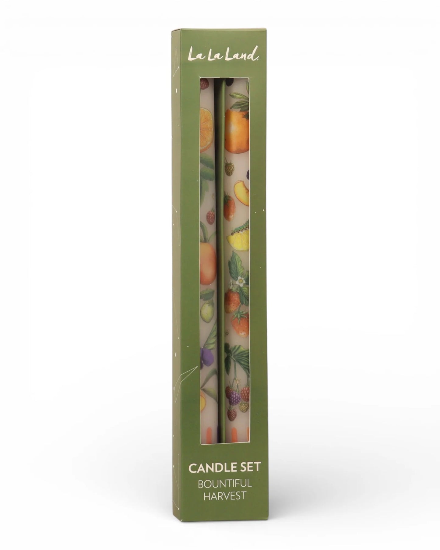 TAPER CANDLE SET - BOUNTIFUL HARVEST