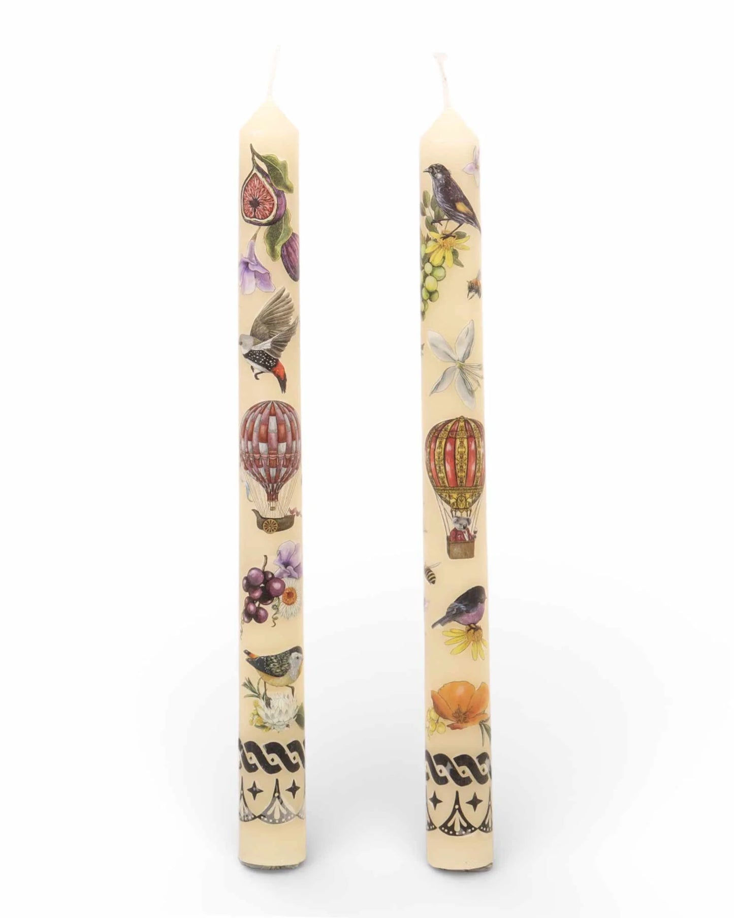 TAPER CANDLE SET - VINEYARD VISIONS
