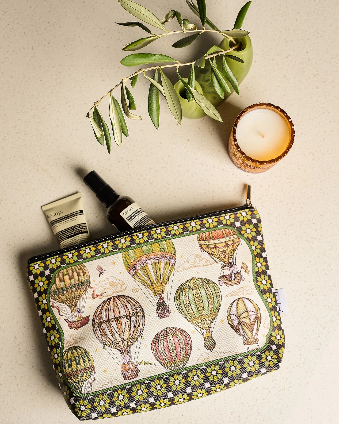 COSMETIC BAG VINEYARD VISIONS