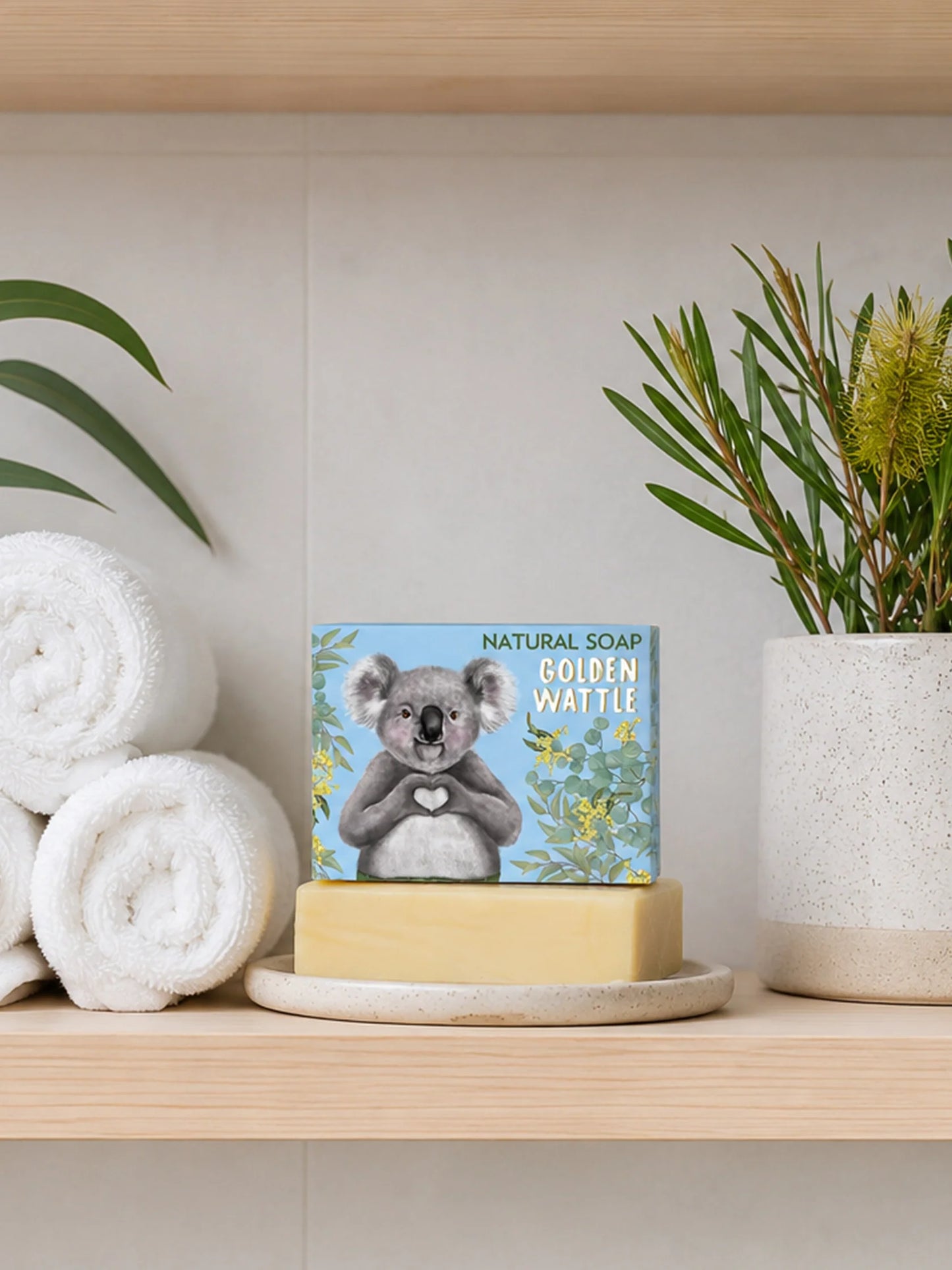 AUSTRALIAN NATURAL SOAP - GOLDEN WATTLE