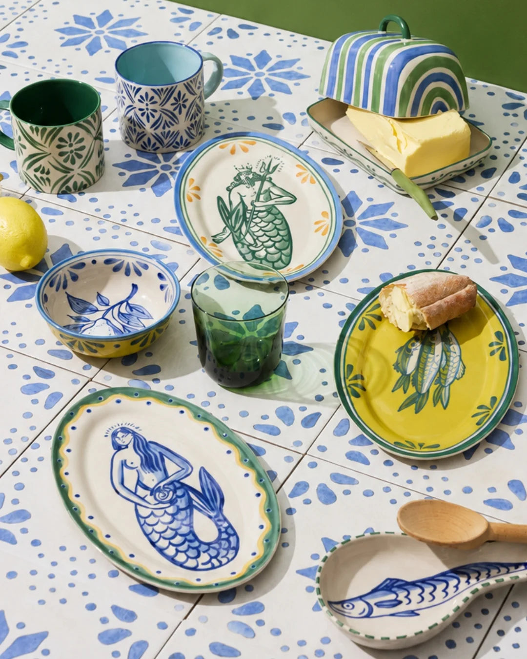 PICCOLO VITA PLATE - TRIDENT