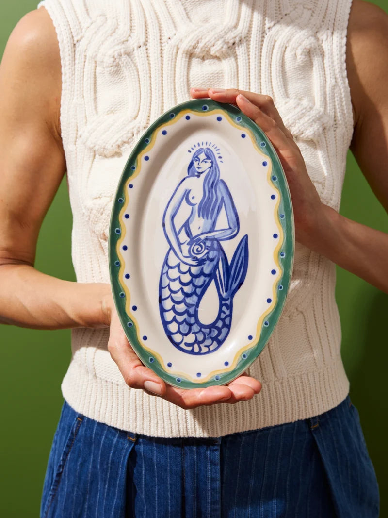 PICCOLO VITA PLATE - MERMAID