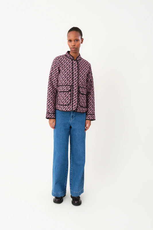 SIMON JACKET - FLOWER PRINT